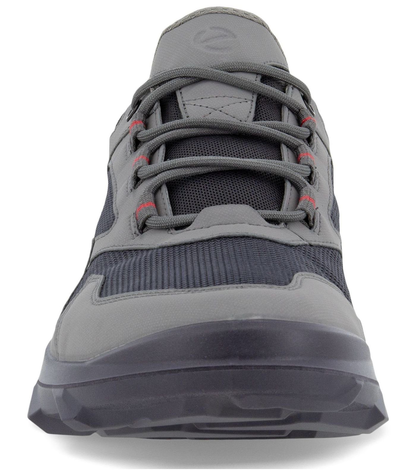 Schwarz Lederimitat Sneaker Ecco Grau Sneaker