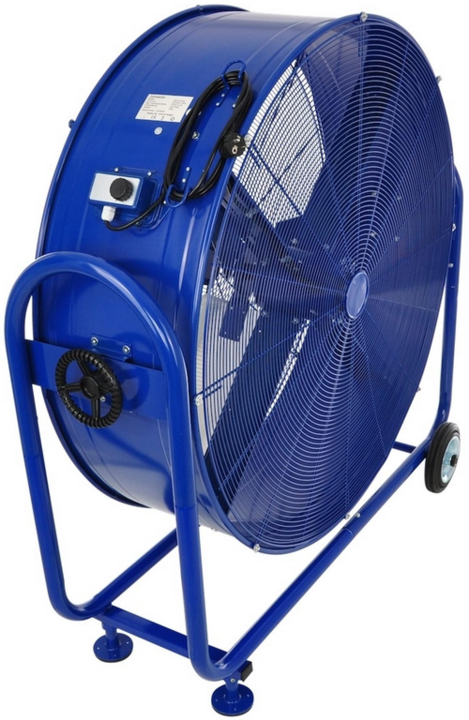 WDH Bodenventilator Trommelgebläse WDH-TG105L, Spritzwassergeschützt (IP24)