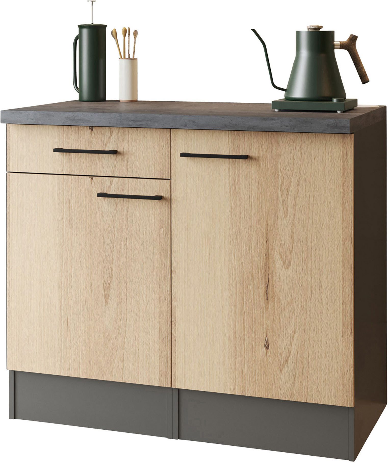 RESPEKTA Buffet Oliver zerlegt, mit Soft Close Funktion, Breite 100 cm