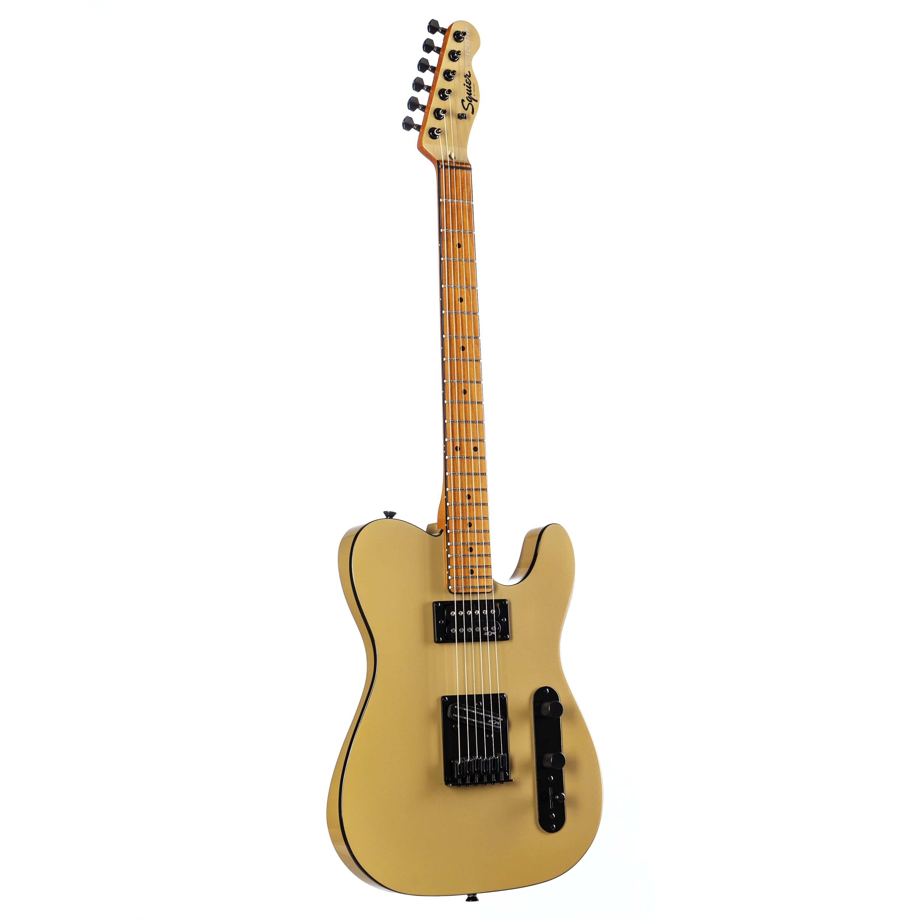 Squier E-Gitarre, E-Gitarren, T-Modelle, Contemporary Telecaster RH RMN Shoreline Gold - E-Gitarre
