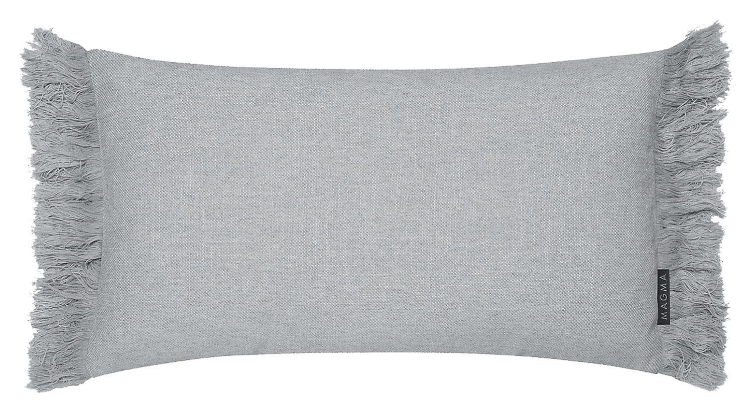 Kissenhülle TINE, Grau, Unifarben, Baumwolle, 30 x 50 cm, Magma Heimtex (1 Stück)