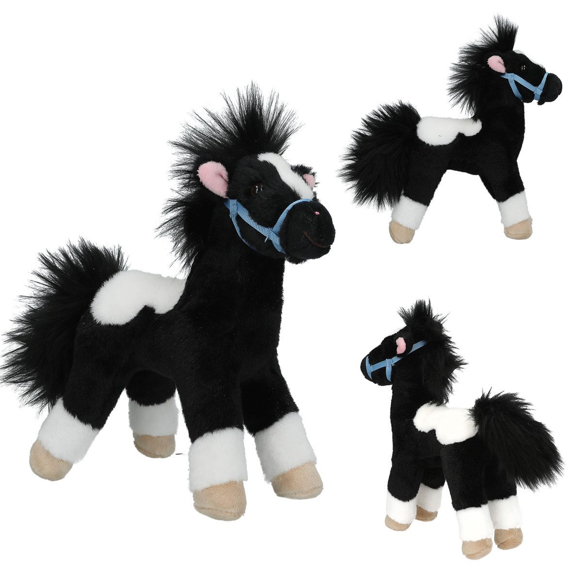 Depesche Plüschfigur DEPESCHE Miss Melody Plüsch Pferd schwarz 18cm