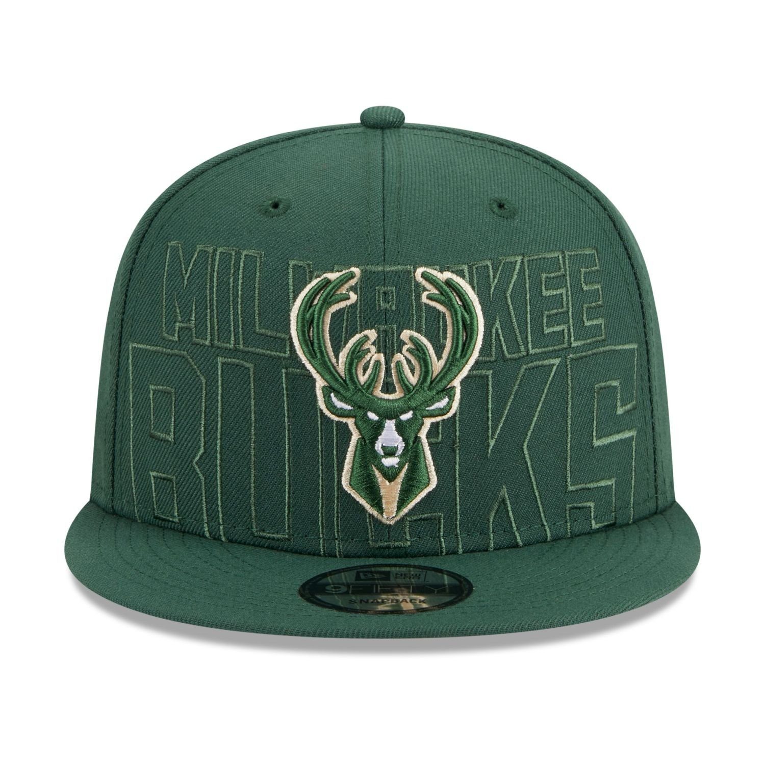 Milwaukee New Snapback Bucks Cap Era NBA 2023 DRAFT