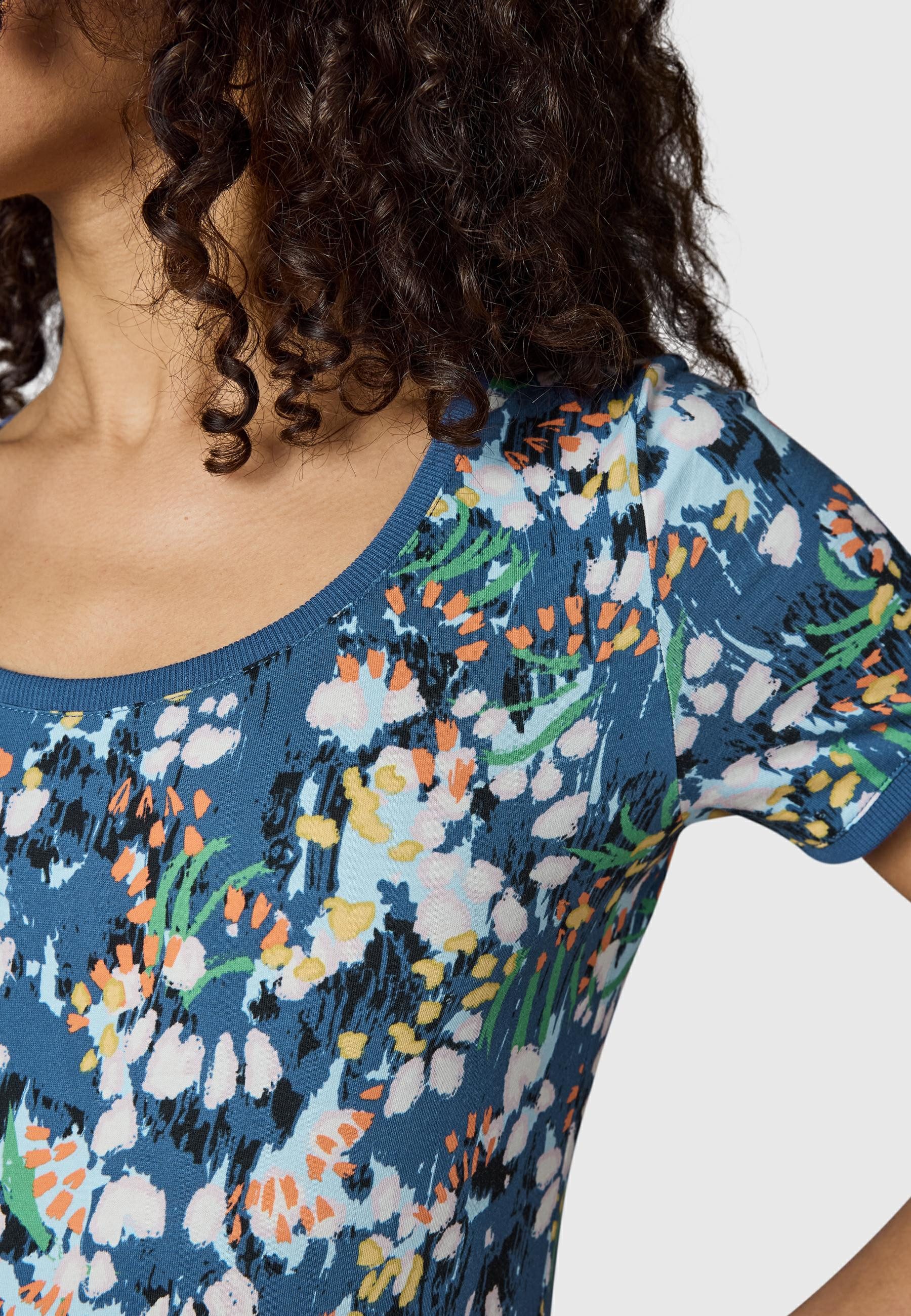 Ragwear Sommerkleid Baomi Tropic YOUMODO Gemustertes Kurzarm Kleid für Damen – Bild 5 von 5