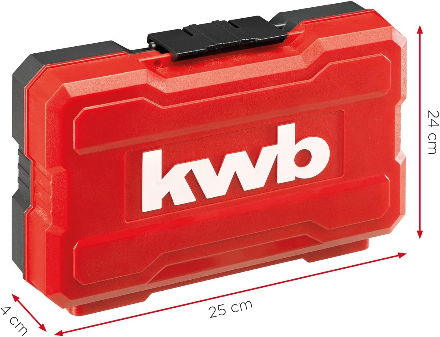 kwb Bit-Set kwb Bit-Box für Impact-/ Schlagschrauber 37-teilig Bitset mit Bithalte, kwb Bit-Box für Impact-/ Schlagschrauber 37-teilig Bitset mit Bithalte