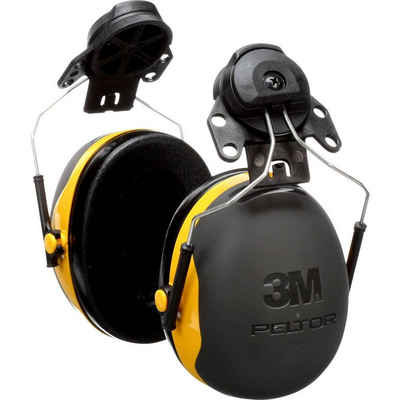 3M Kapselgehörschutz Kapselgehörschützer X2 mit Helmbefestigung, mit Helmbefestigung