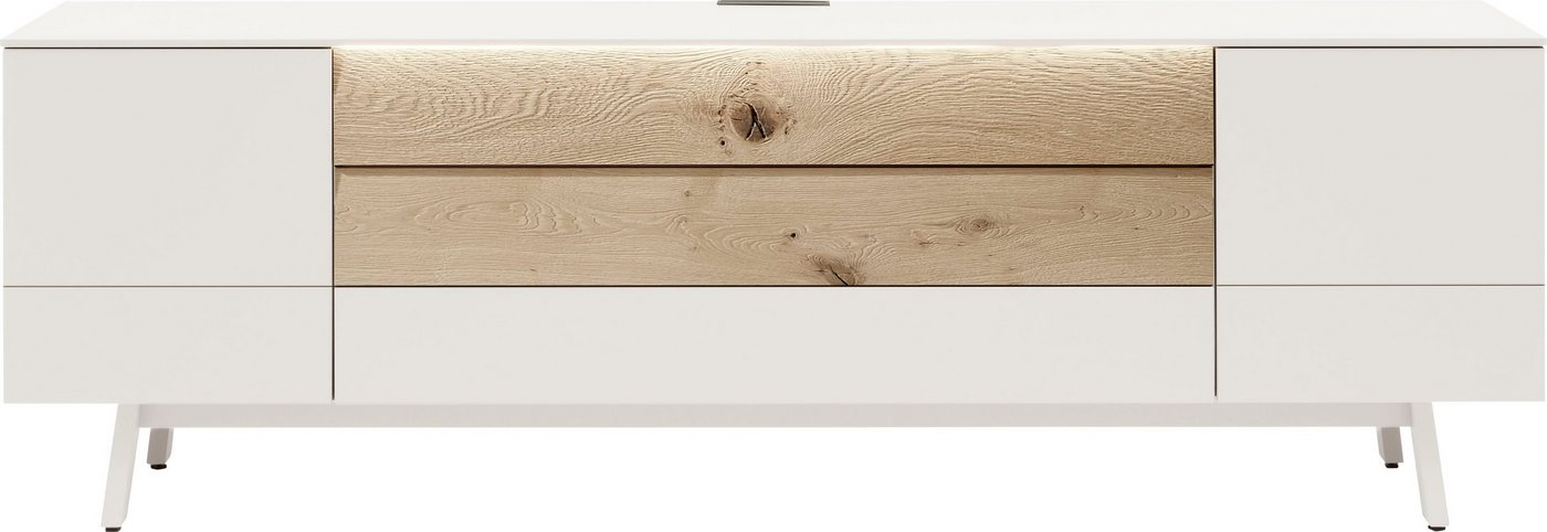 GWINNER Lowboard »Misano LB3«, Breite 227,5 cm, mit zwei Schubladen, wahlweise mit Beleuchtung-kaufen