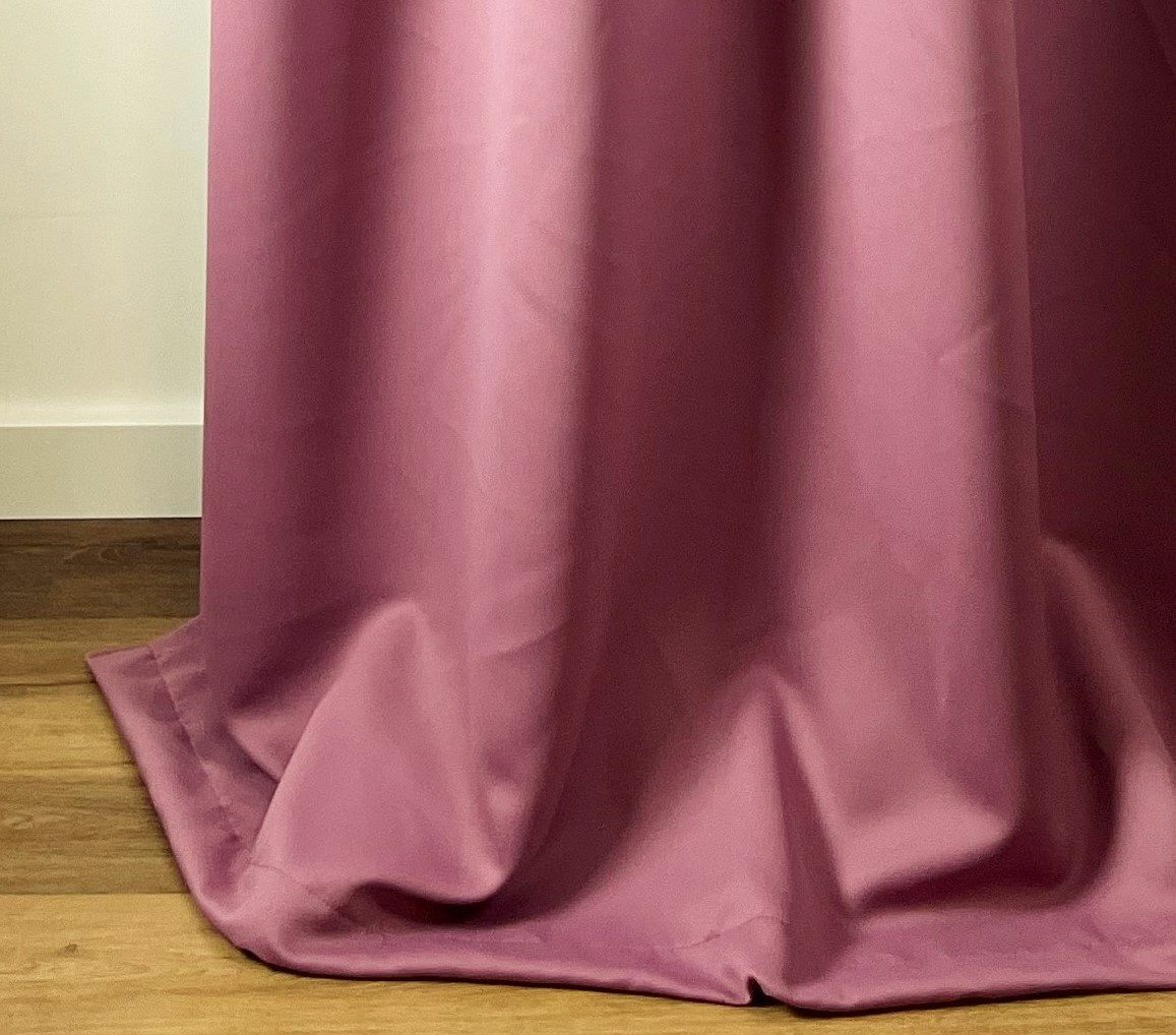novumfix Meterware Verdunkelungsstoff Gardinenstoff blickdicht verschiedene Farben 150cm, verdunkelnd, 3-lagiges Funktinsgewebe