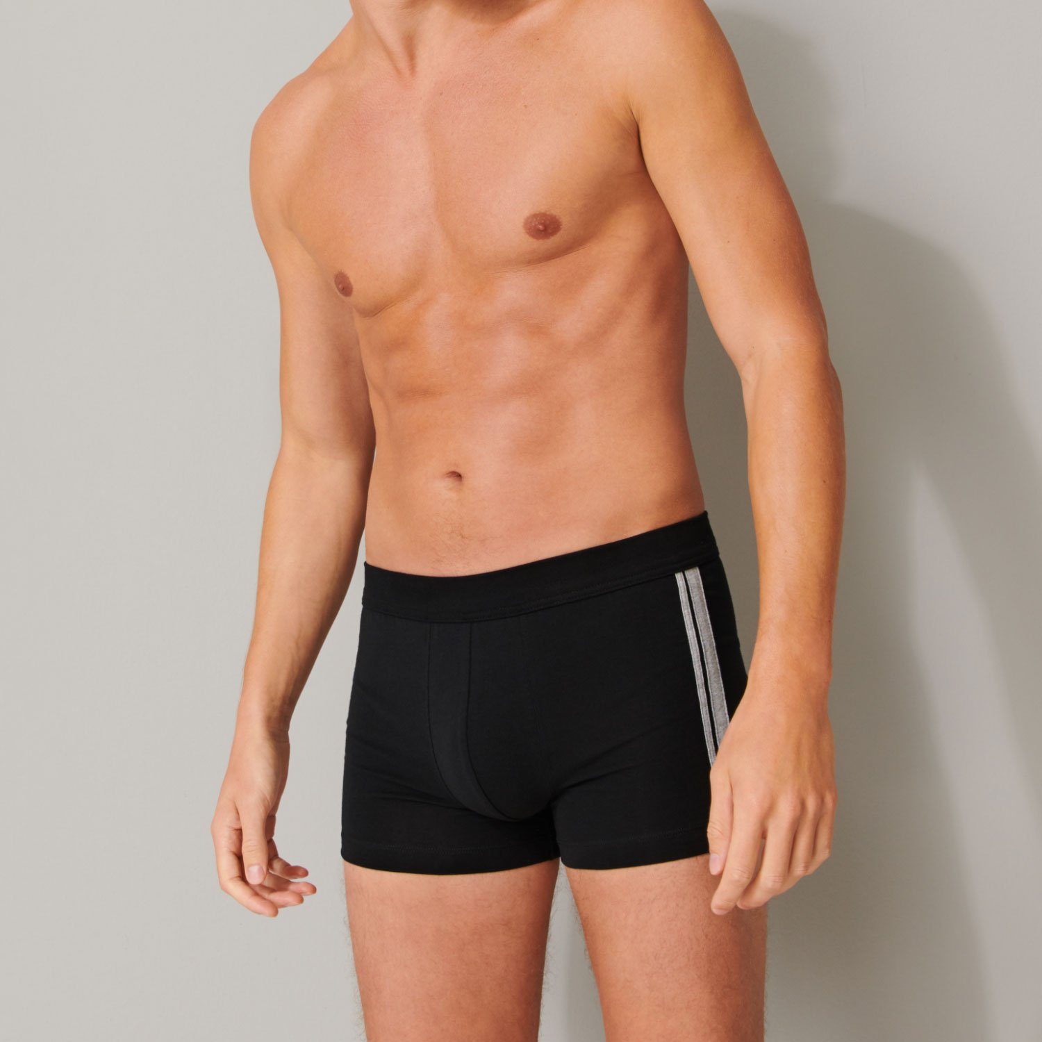Schiesser Boxershorts (3-St) mit seitlichen Streifen günstig online kaufen