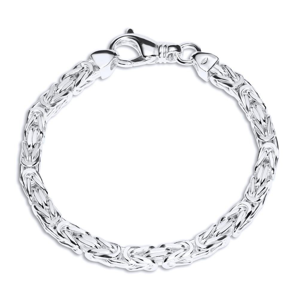 JEWLIX Königsarmband JEWLIX Königsarmband aus 925er Sterling Silber 6mm - 1 günstig online kaufen