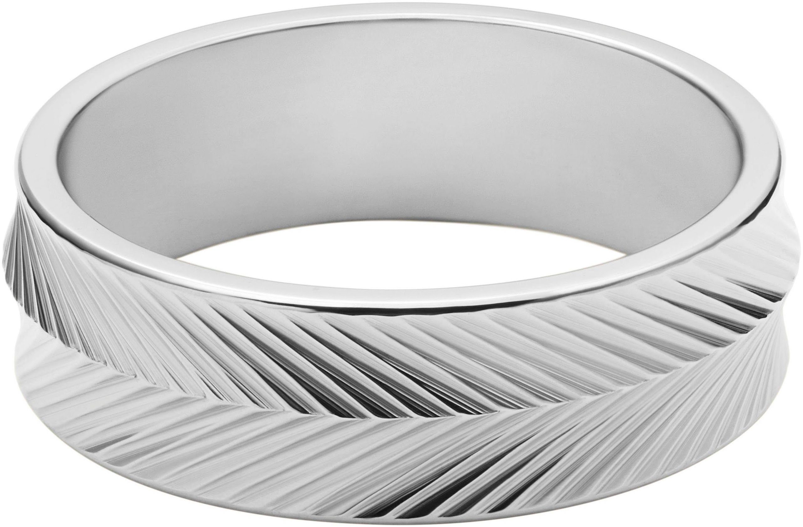 Fossil Fingerring Schmuck Geschenk Edelstahl Ring HARLOW