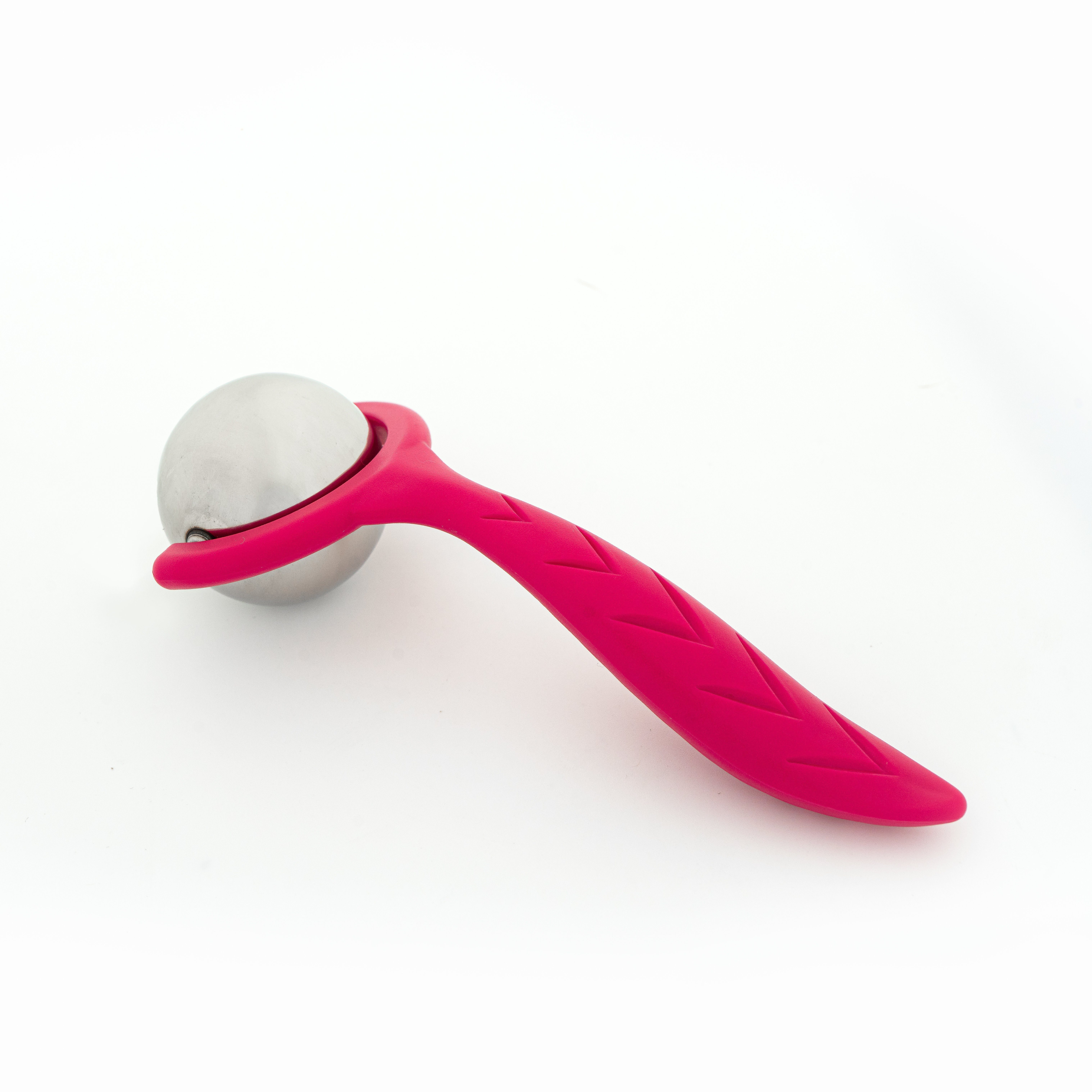 FEELVIT Massageroller mit entspannender Wärme-/Kältetherapie-Funktion, Massageroller mit Griff, Massageroller mit Wärme-/Kältefunktion