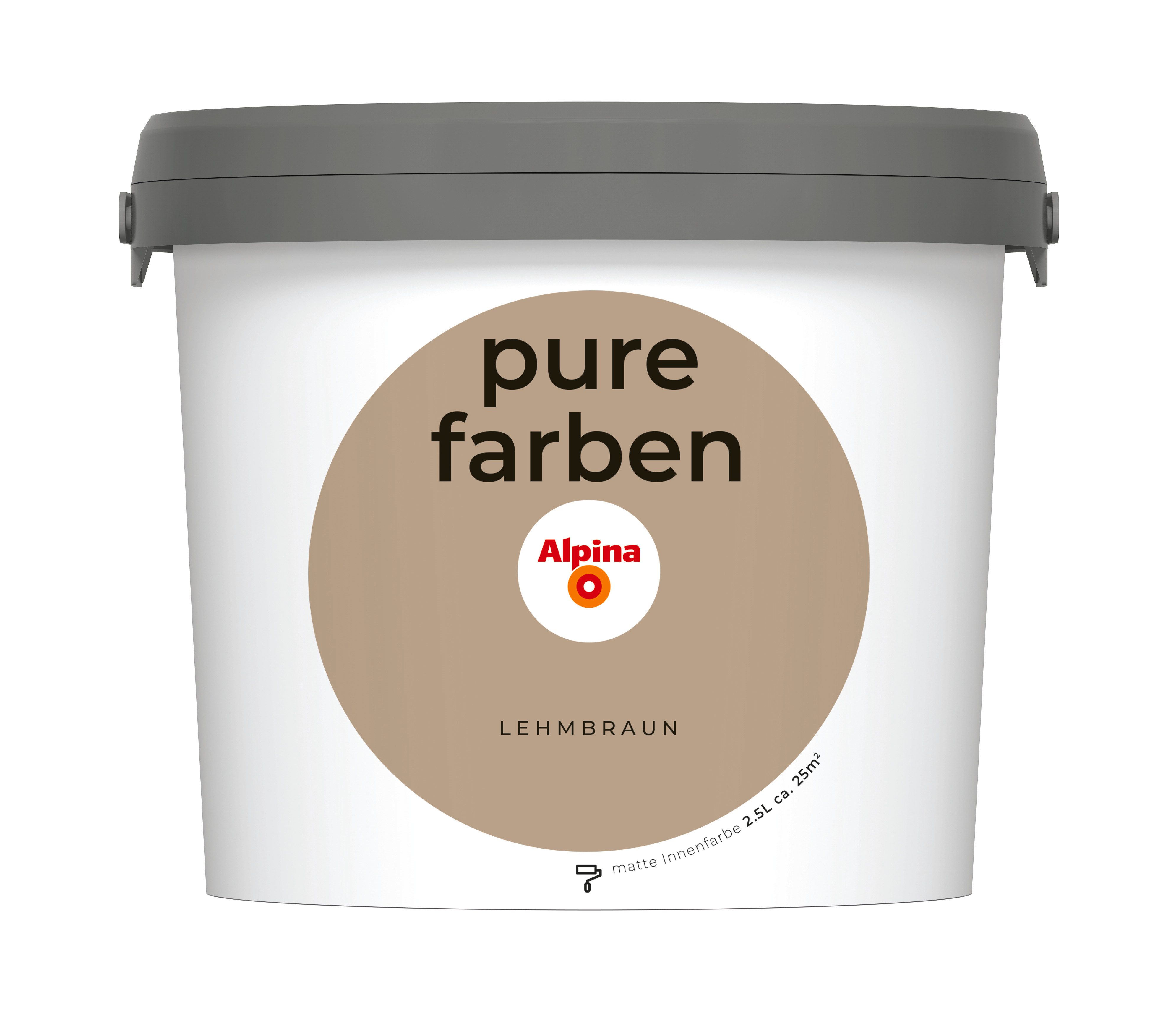 Alpina Wandfarbe Alpina pure farben - Beige- & Brauntöne