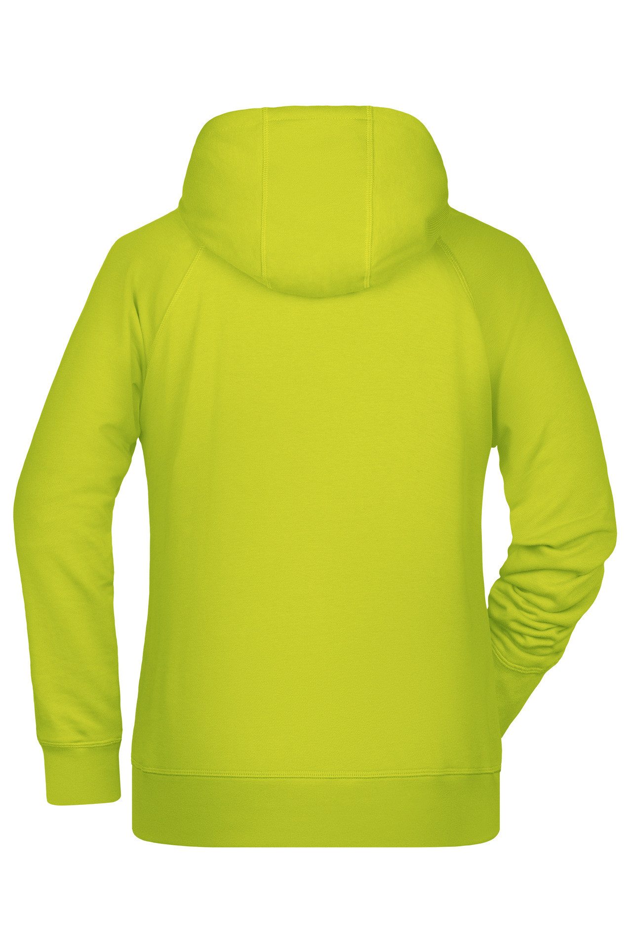 James & Nicholson Kapuzensweatshirt Hochwertiger Hoody aus Bio-Baumwolle mit tailliertem Schnitt 8023 mit Kängurutasche und Kapuze