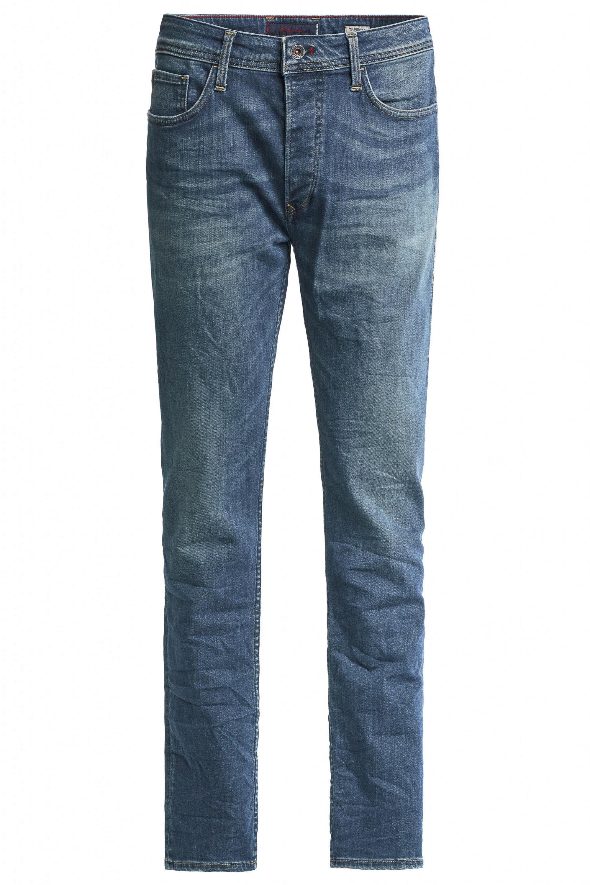 5-Pocket-Jeans 125226.8503 LIMA used SALSA mid blue washed Salsa JEANS