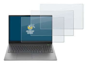 BROTECT flexible Panzerglasfolie für Lenovo ThinkBook 15 Gen 4, Displayschutzglas, 3 Stück, Schutzglas Glasfolie matt entspiegelt Anti-Reflex