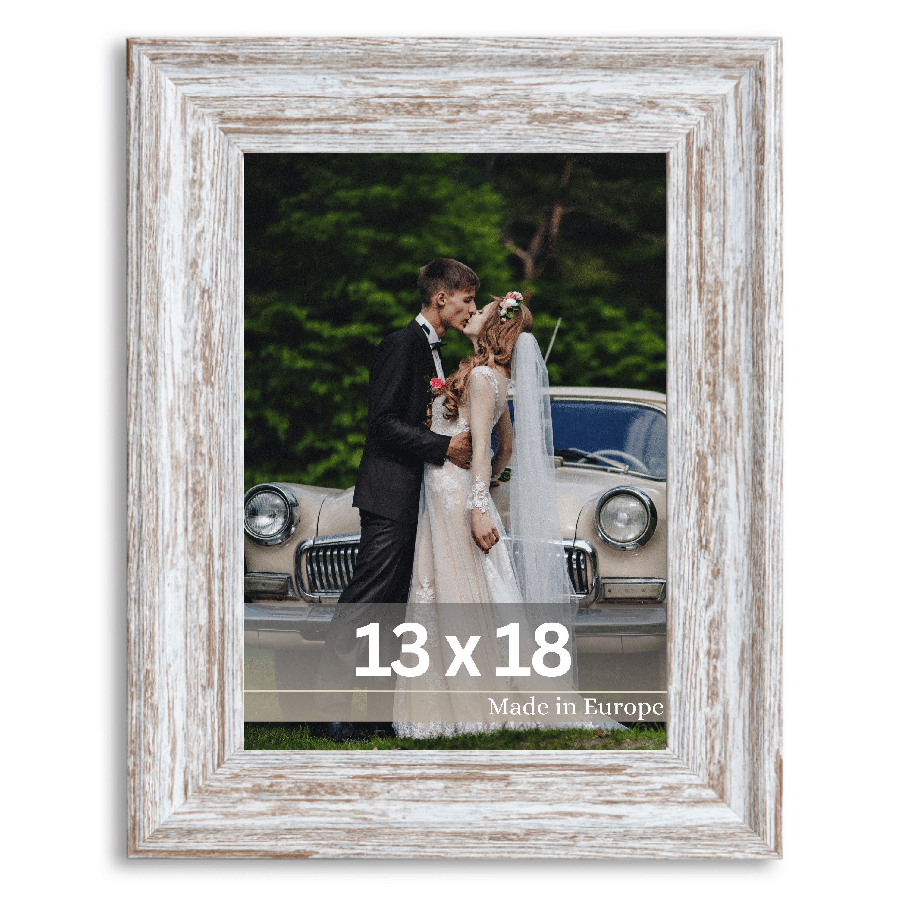 Victor (Zenith) Bilderrahmen Vincent, Bilderrahmen 13x18 cm Braun, Vintage günstig online kaufen