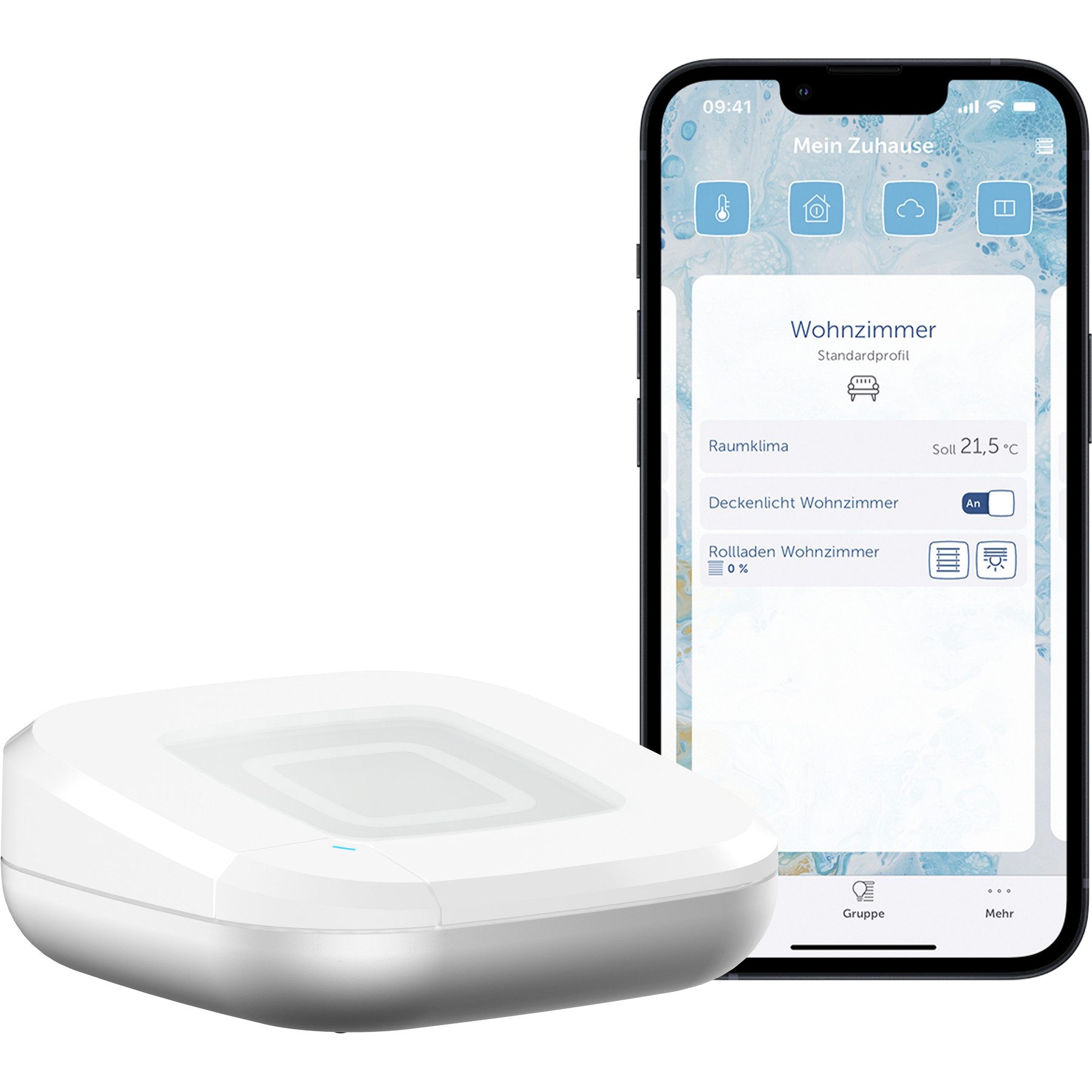Homematic IP HOMEMATIC IP Starterset Heizen für 4 Heizkörper Smart-Home Starter-Set