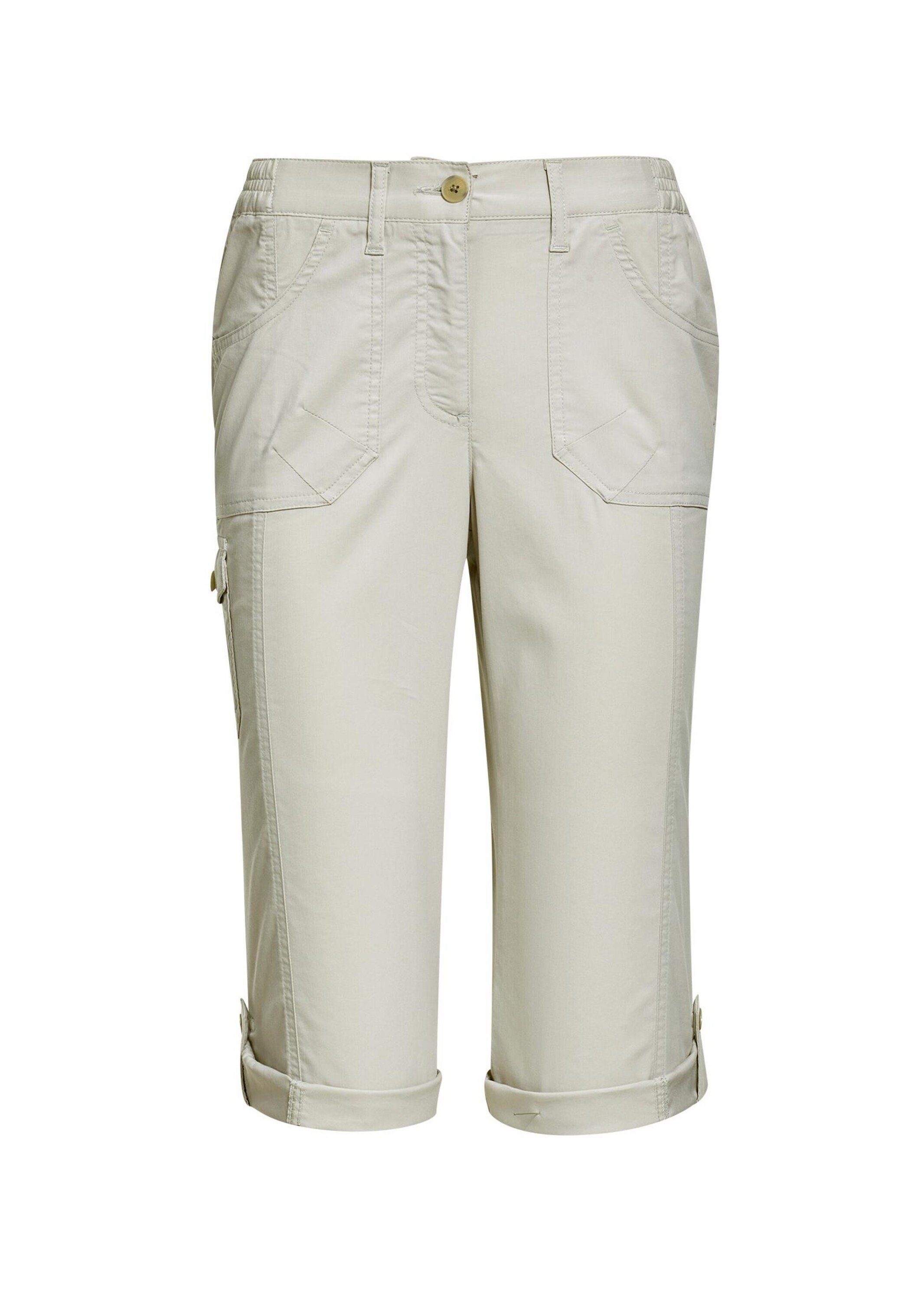 7/8-Caprijeans Sportive Outdoorhose, elastischer Bund