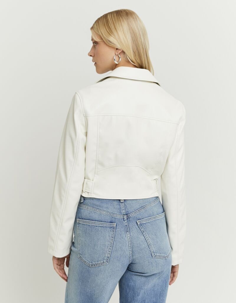 Tally Weijl Lederimitatjacke SJAPUSILOTB aus Lederimitat im Bikerstil