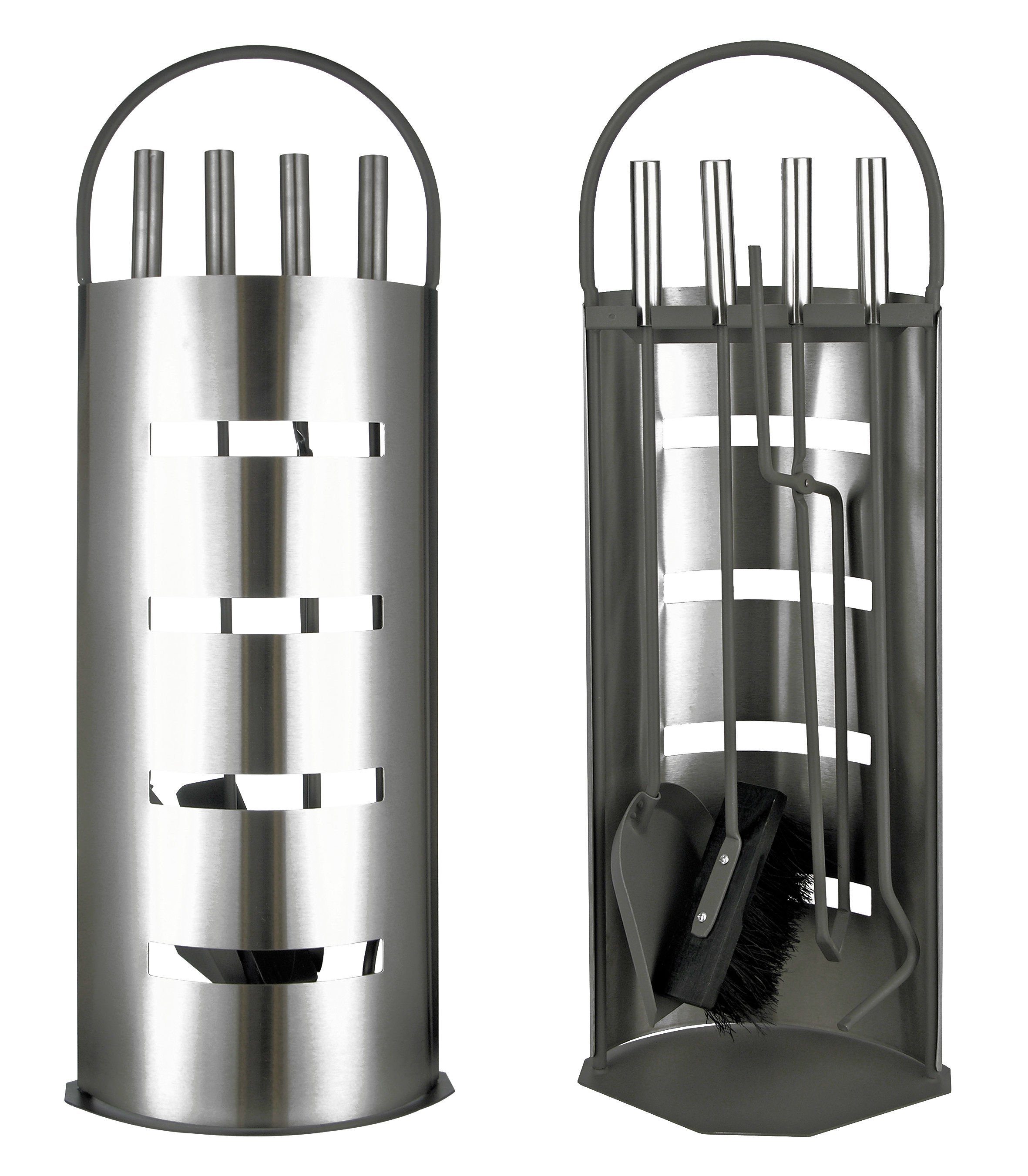 Spetebo Kamingarnitur Edelstahl Kaminbesteck - 5-teilig, (Set, 5-St., Kamin günstig online kaufen