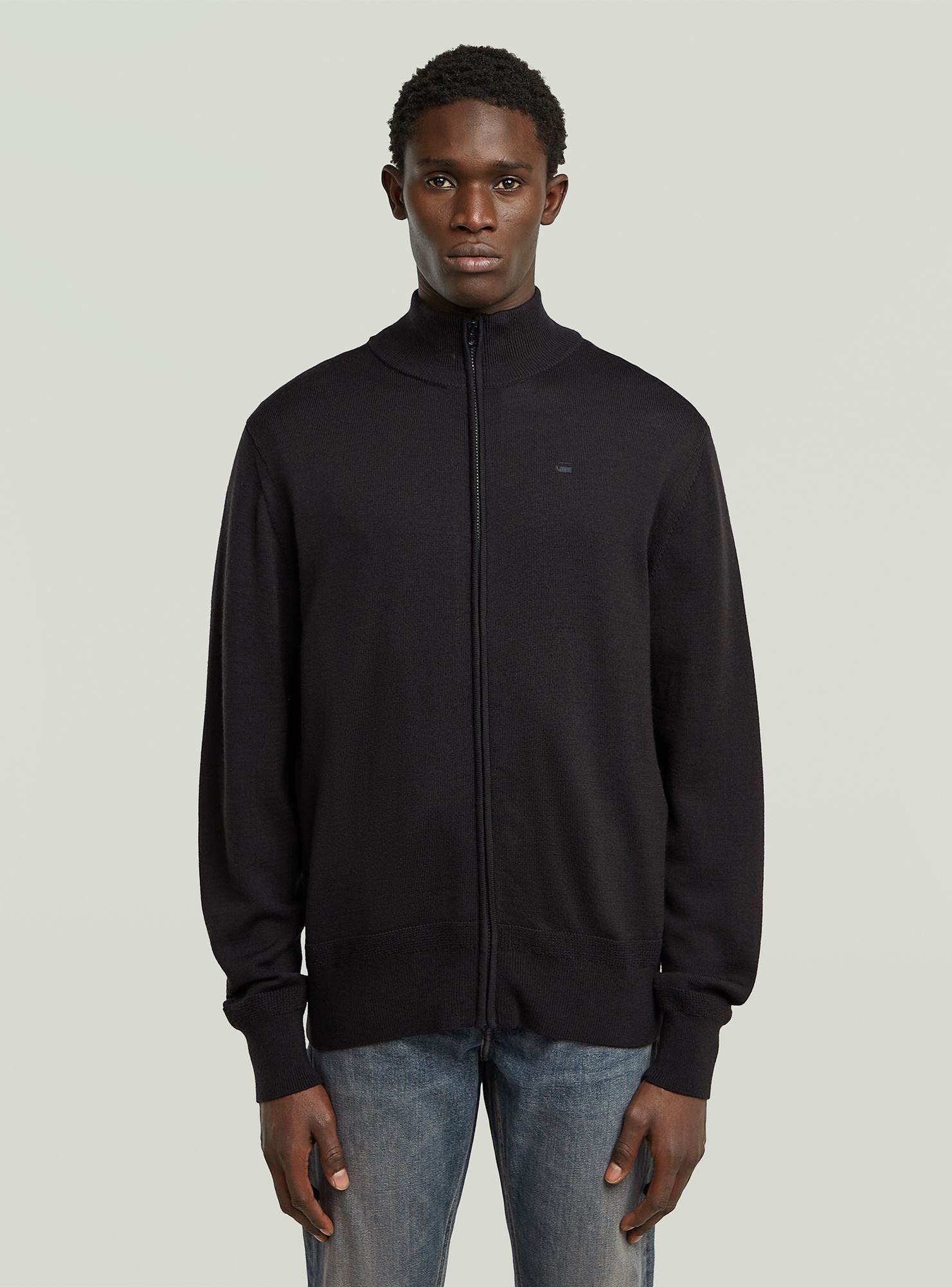 G-STAR Cardigan Premium Core Full Zip Knit