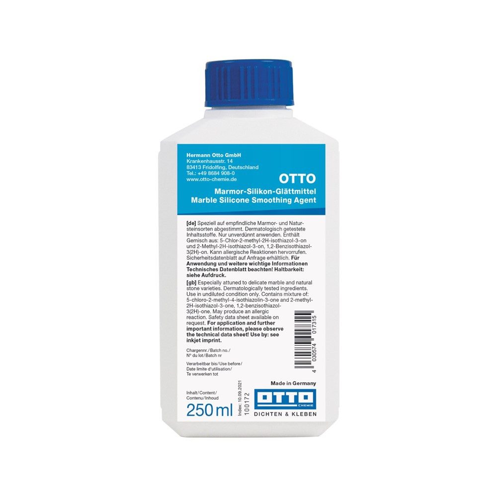Dichtstoff Otto-Chemie Silikon Glättmittel Marmor