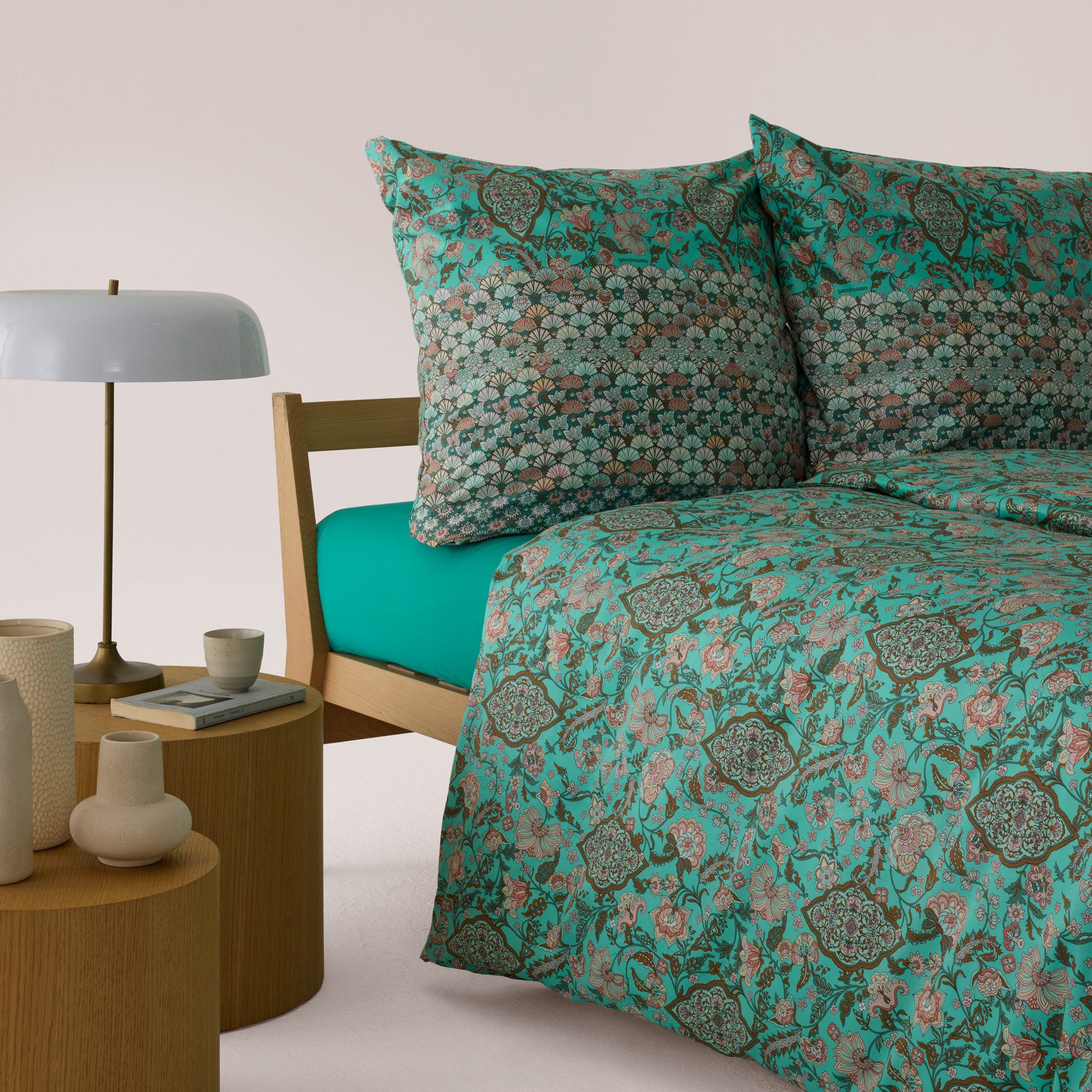 Bassetti Bettwäsche Bettwäsche "Tigullio", Mako-Satin, Feinsatin Paisley/Blumen/Ornamente