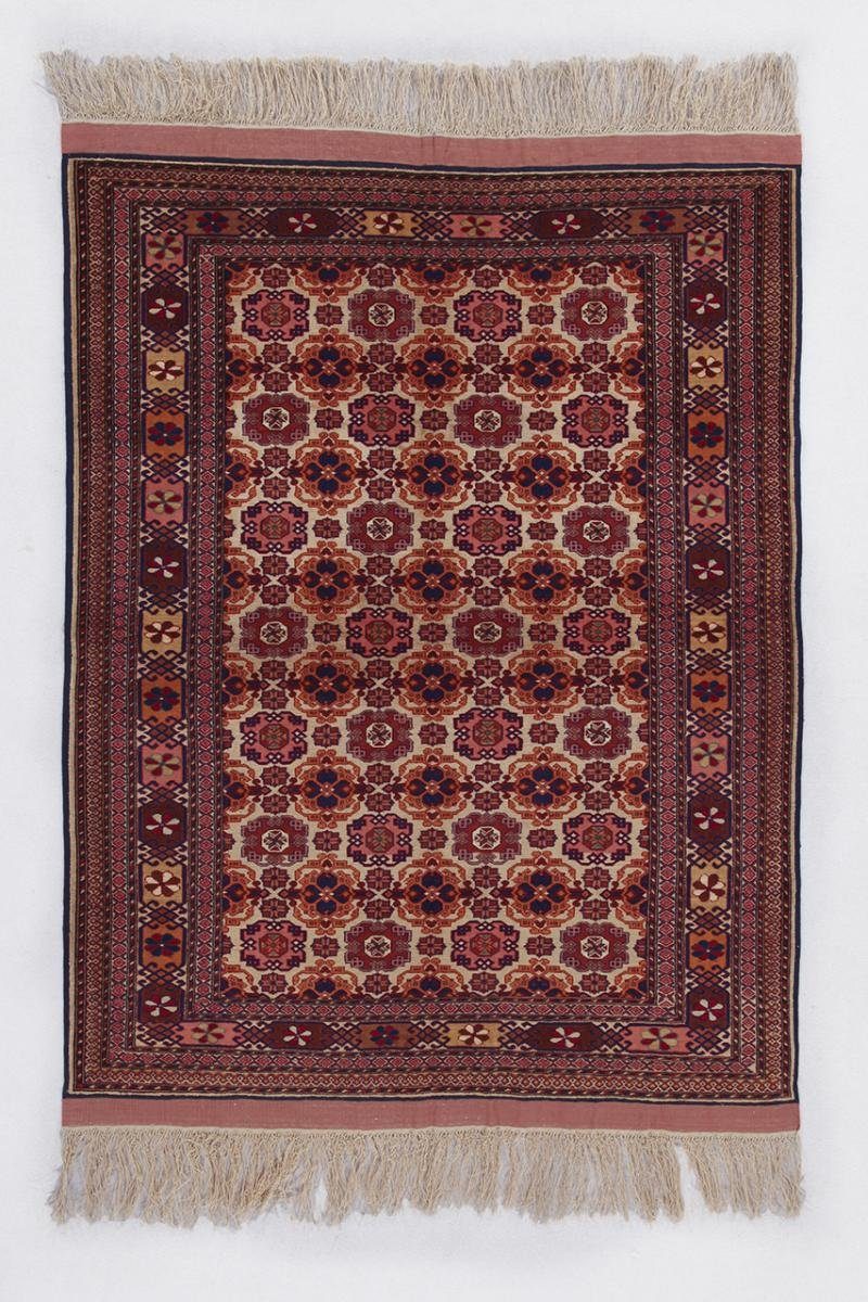 Orientteppich Afghan Mauri 120x152 Handgeknüpfter Orientteppich, Nain Trading, rechteckig, Höhe: 5 mm