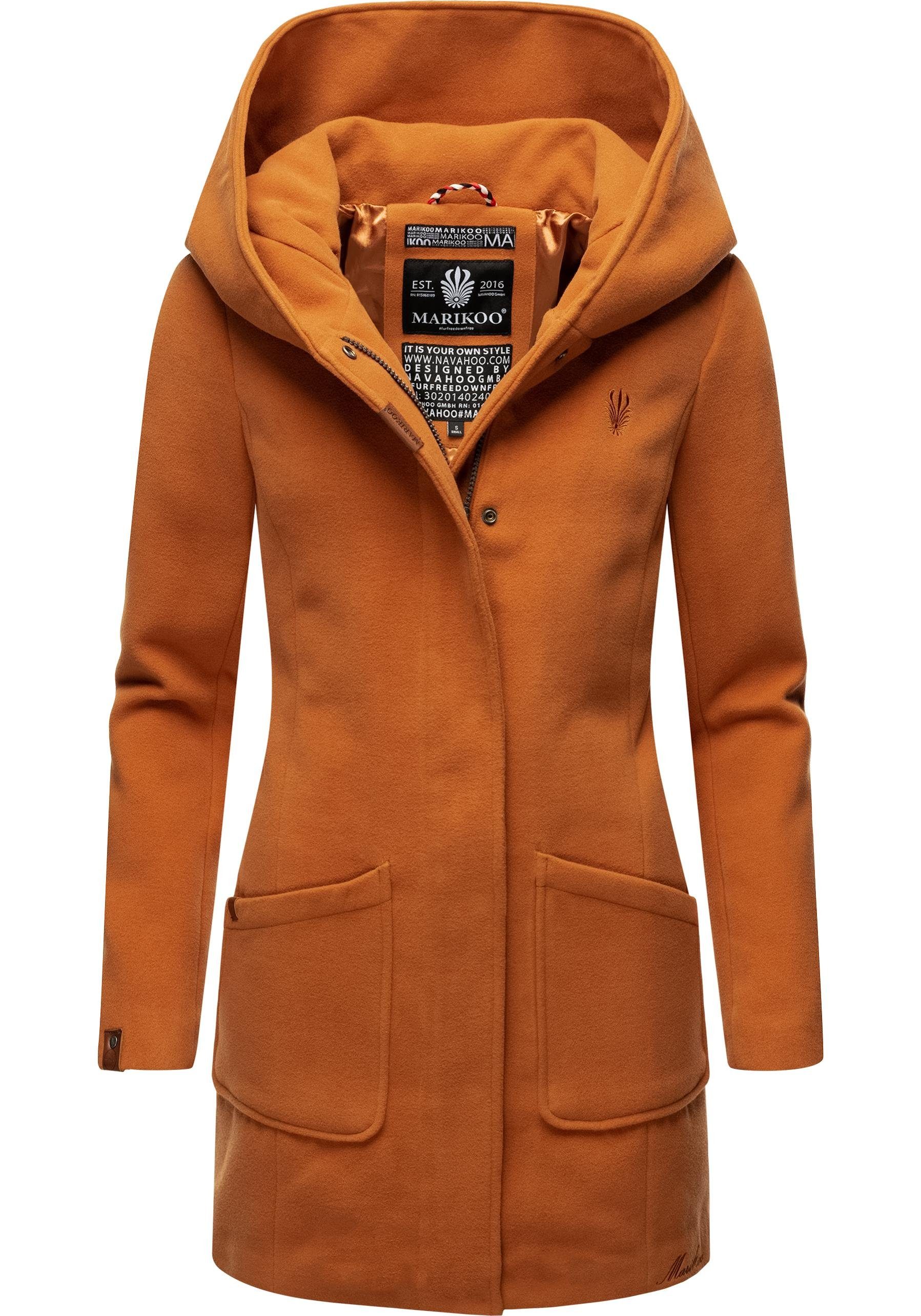 Marikoo Wintermantel »Maikoo« hochwertiger Mantel mit großer Kapuze online  kaufen | OTTO