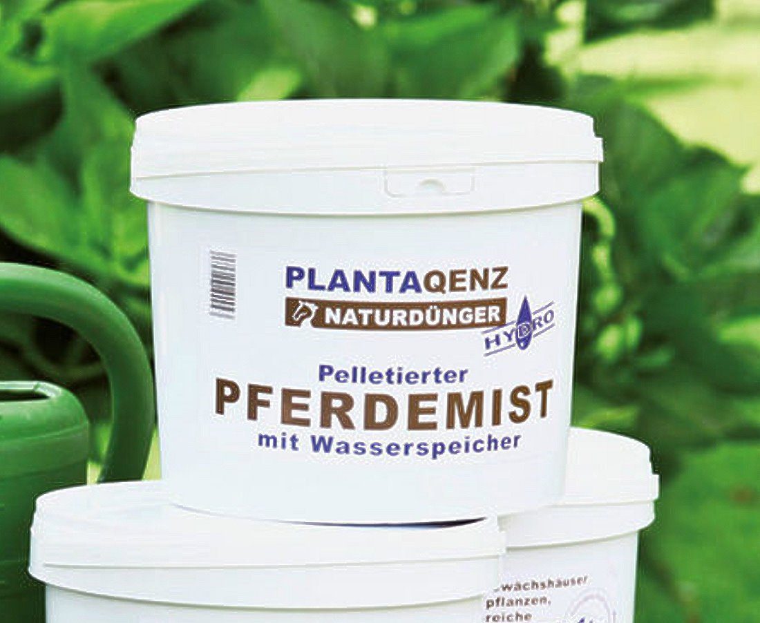 dynamic24 Universaldünger Plantaqenz, Pferdedung 4kg Pellets Bio