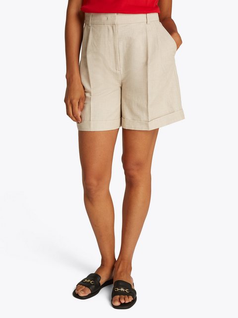 Tommy Hilfiger Shorts LINEN MIX PLEATED SHORT mit Falten,kühlendes Premium günstig online kaufen