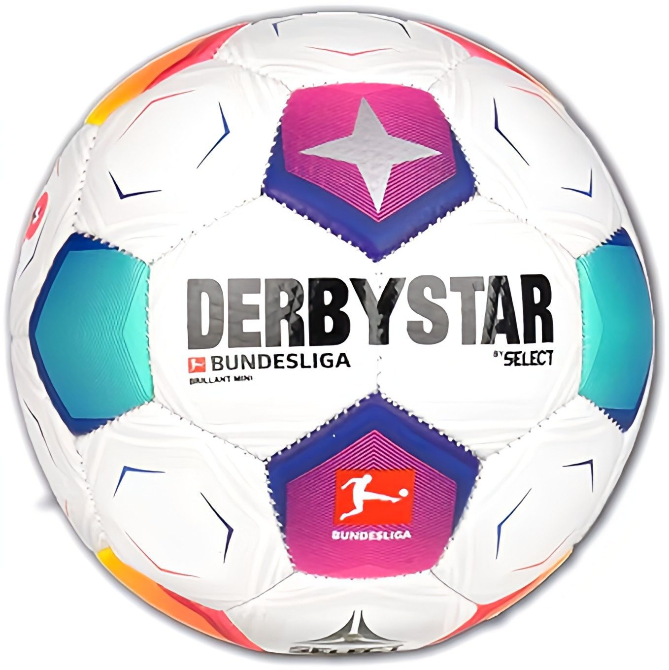 Derbystar Fußball Bundesliga Brillant Miniball V23 - 47 CM UMFANG