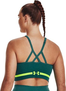 Under Armour® Sport-BH UA SEAMLESS LOW LONG BRA 722 COASTAL TEAL