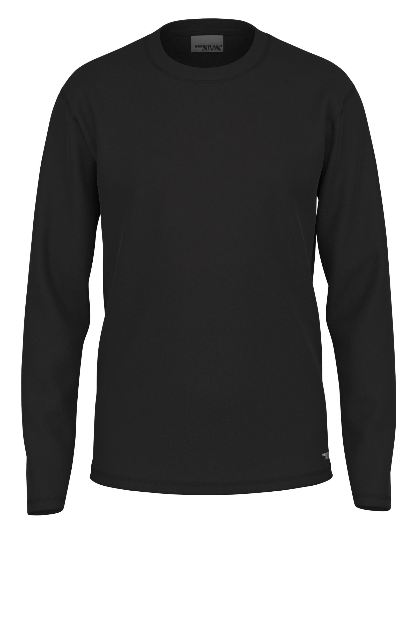 Drykorn Idir Langarmshirt (1-tlg) (1000) Schwarz