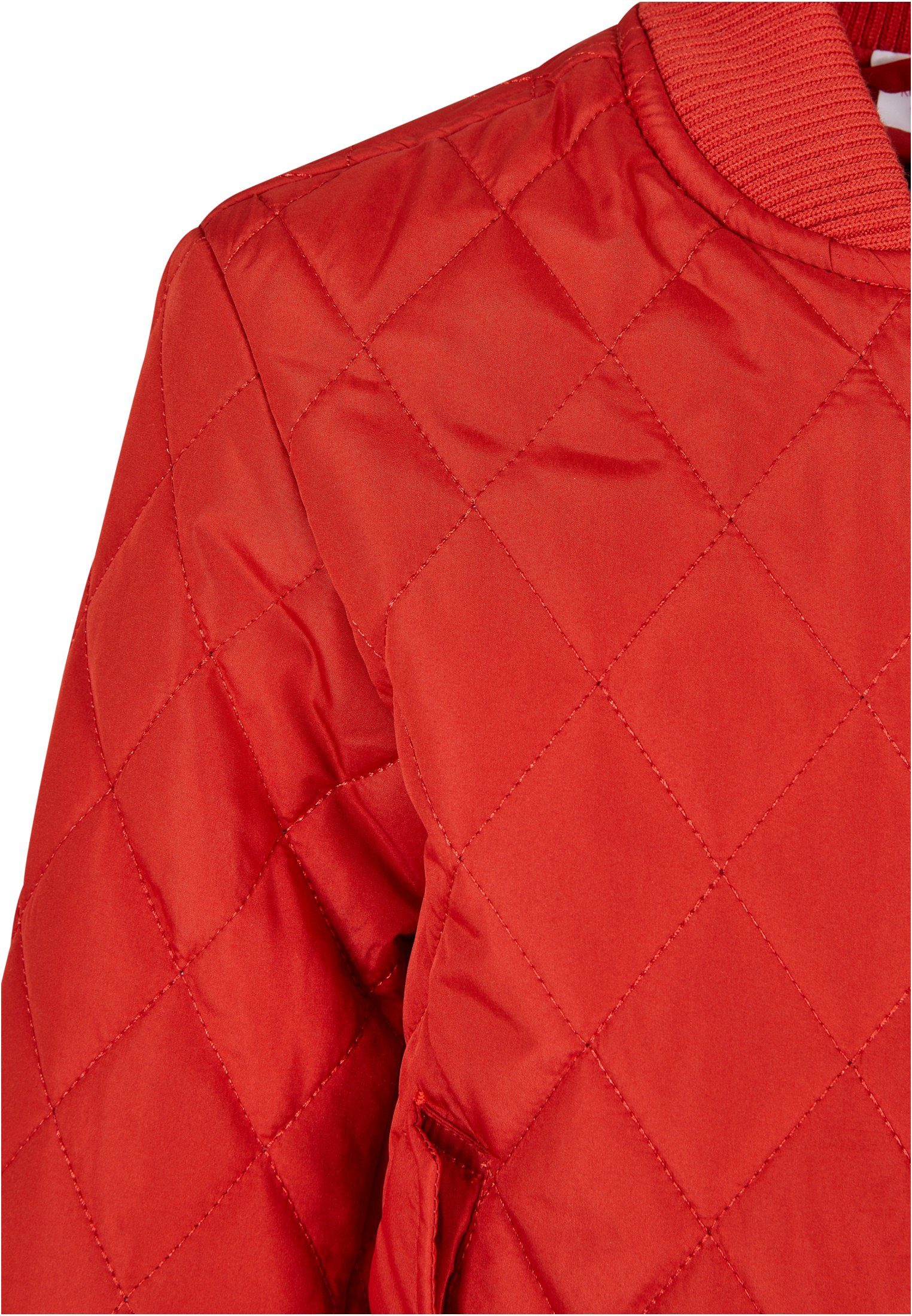 URBAN CLASSICS Outdoorjacke Damen Girls Jacket Diamond Quilt hugered (1-St) Nylon