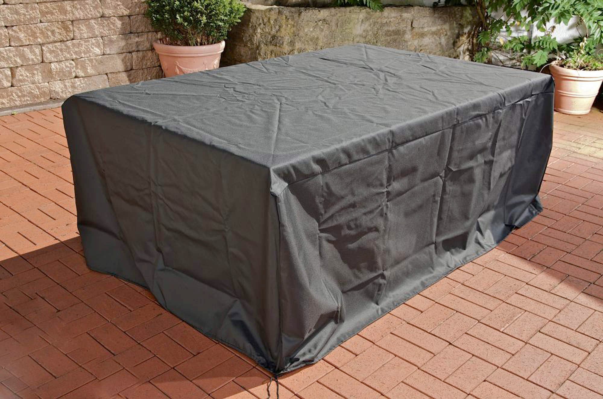 furnicato Abdeckhaube 85x68x100 cm schwarz