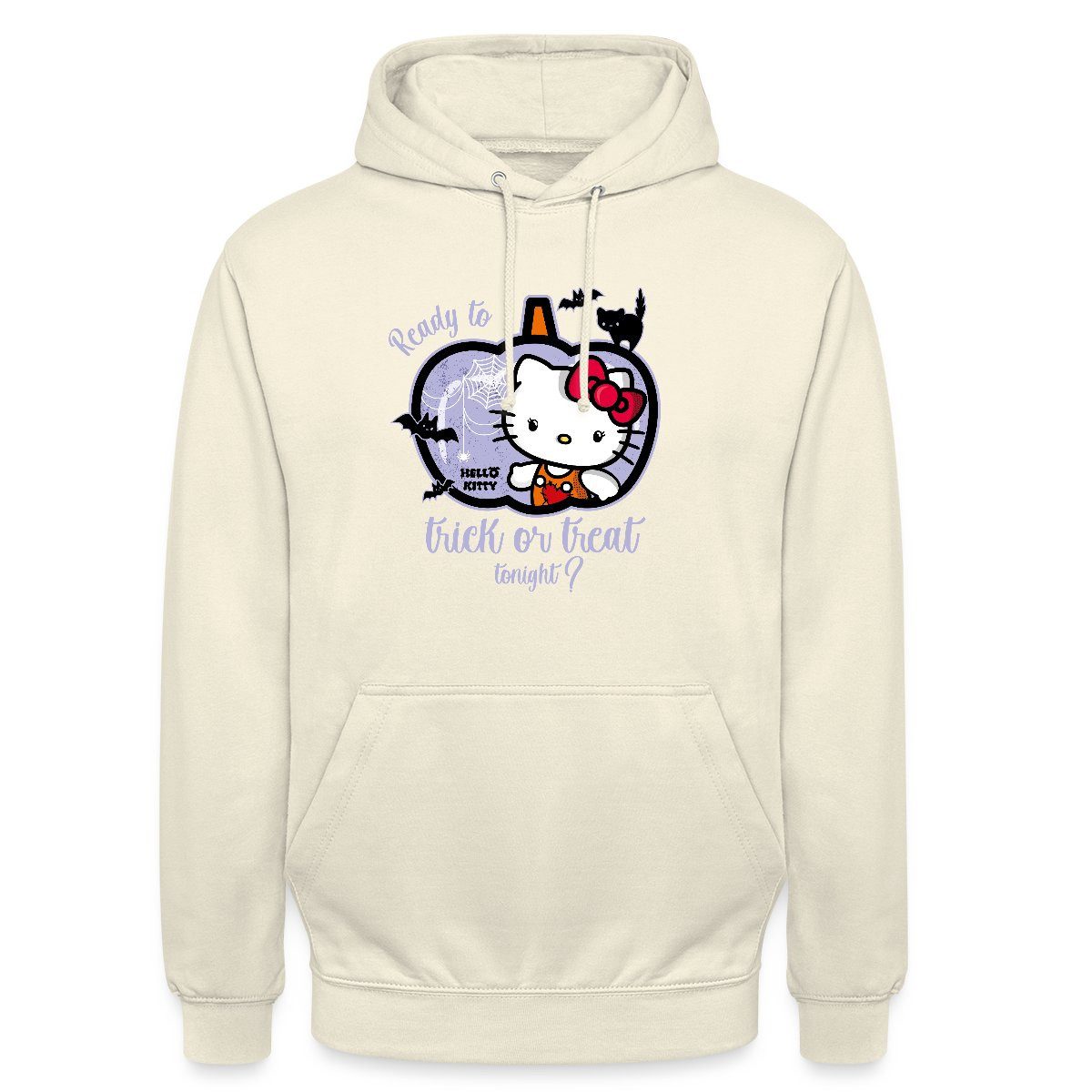 Hoodie Hello Kitty Halloween Süßes Oder Saures Unisex Hoodie