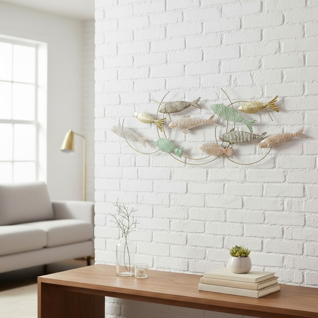 MF Wanddekoobjekt Wanddeko Ocean Drift Fische günstig online kaufen