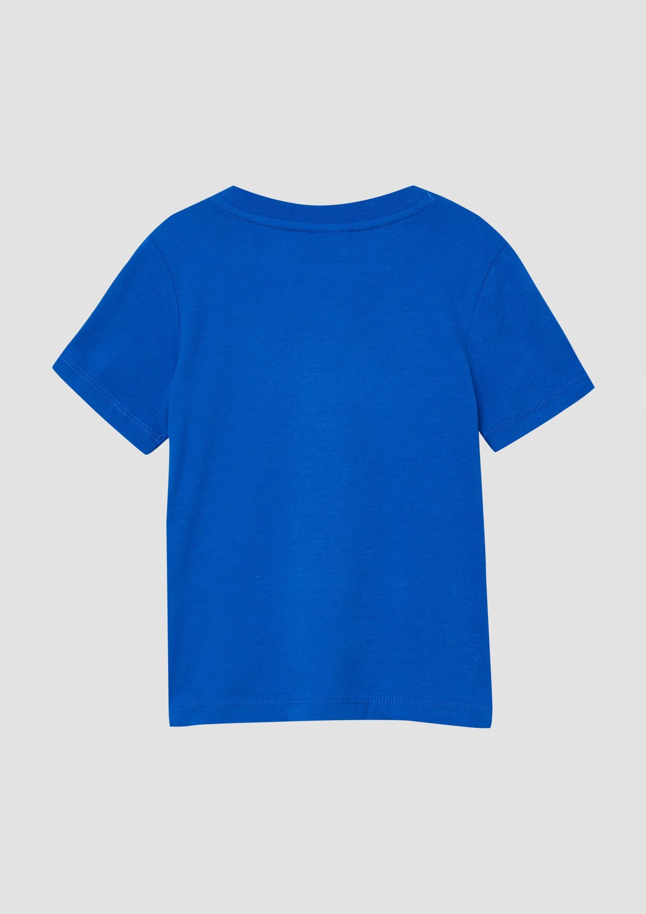 s.Oliver Kurzarmshirt T-Shirt T-Shirt mit Wendepailletten-Dino