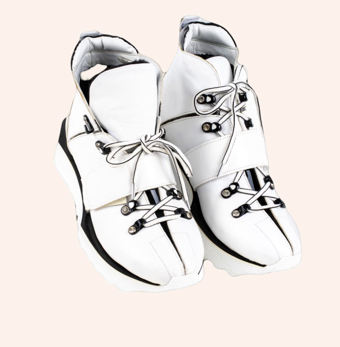 LaMarta LM Weiss Ankle Boots, halbschuhe fur winter, white boots for women günstig online kaufen