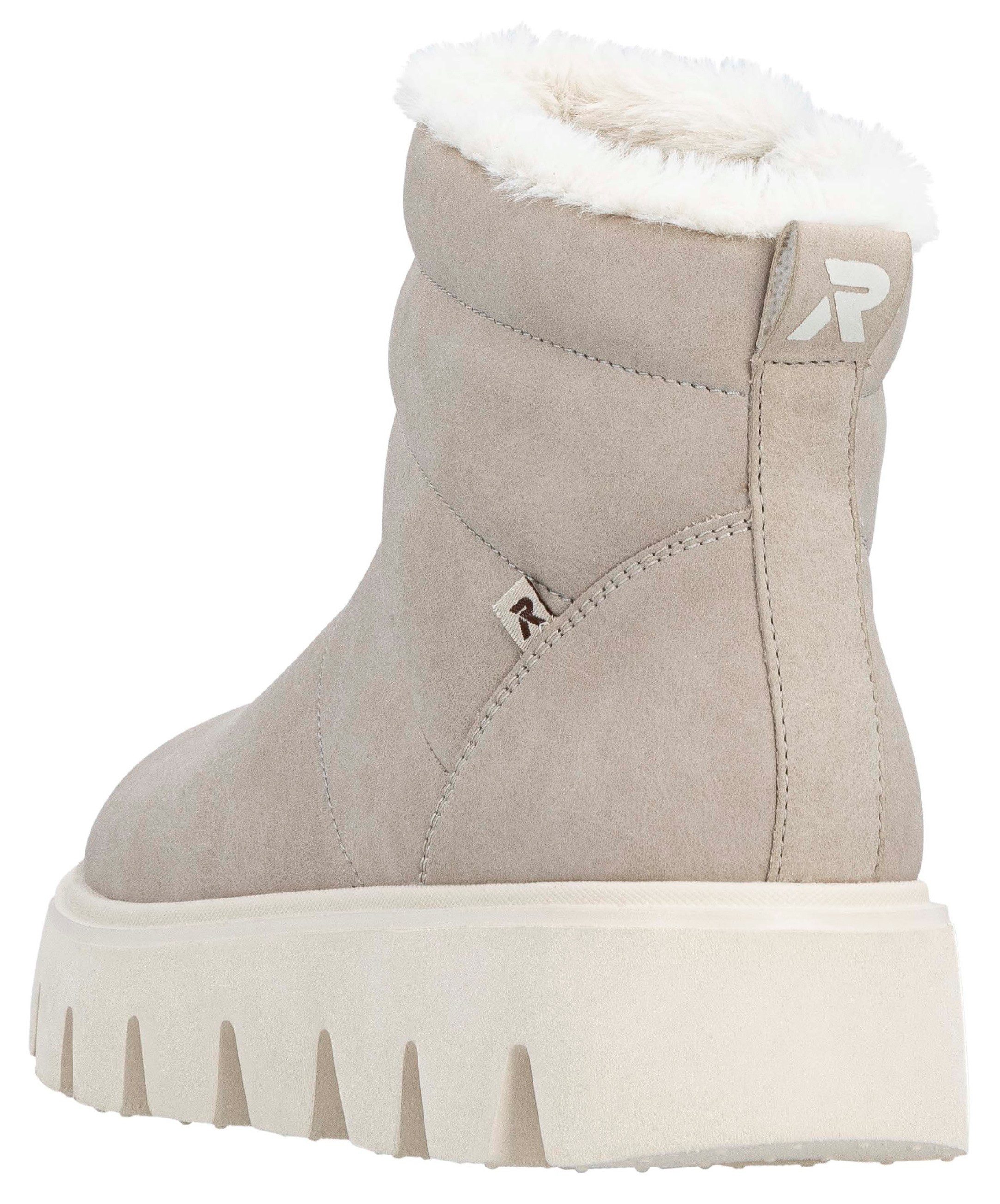Rieker Sport Winterboots Schlupfboots, Stiefelette mit herausnehmbarer Soft-Einlage