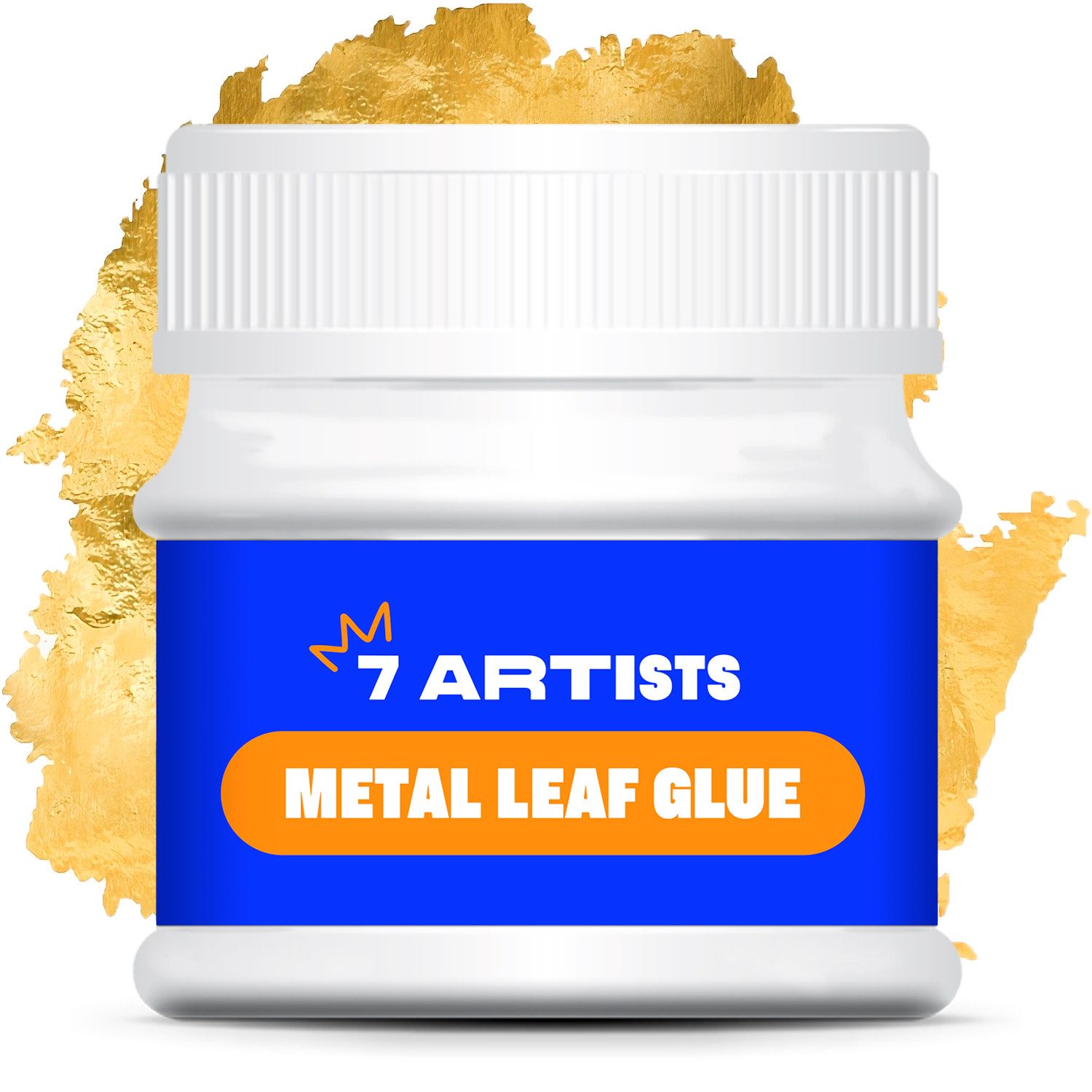 7 Artists Ремесленный клей Anlegemilch Blattgold Клей auf Wasserbasis 50ml - Anlegemilch, Anlegemilch Blattgold Клей
