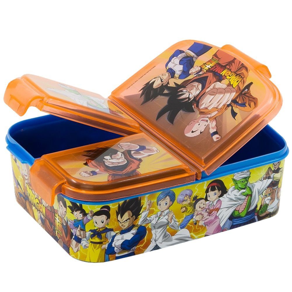 Lunch Lunchbox Brotdose Dragon-Ball Dose to Fächer Dragon Vesper 3 Go getrennte Ball