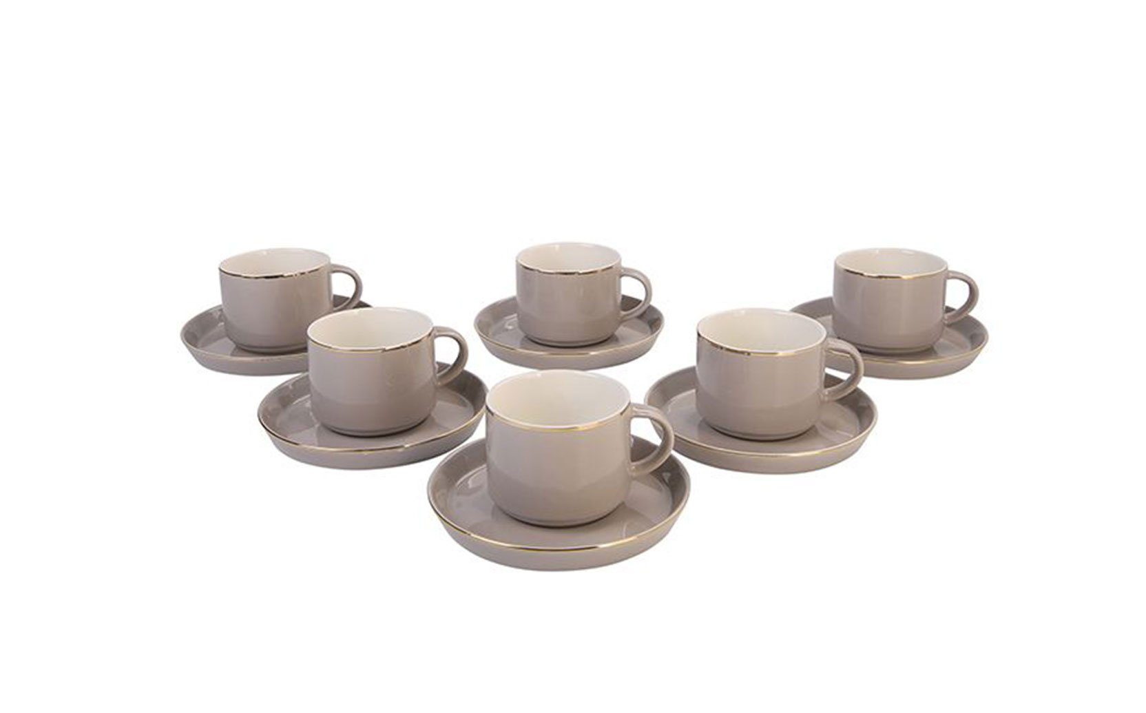 Personen für Espressotassen-Set Lunel, Tasse Porzellan, Pasabahce 6