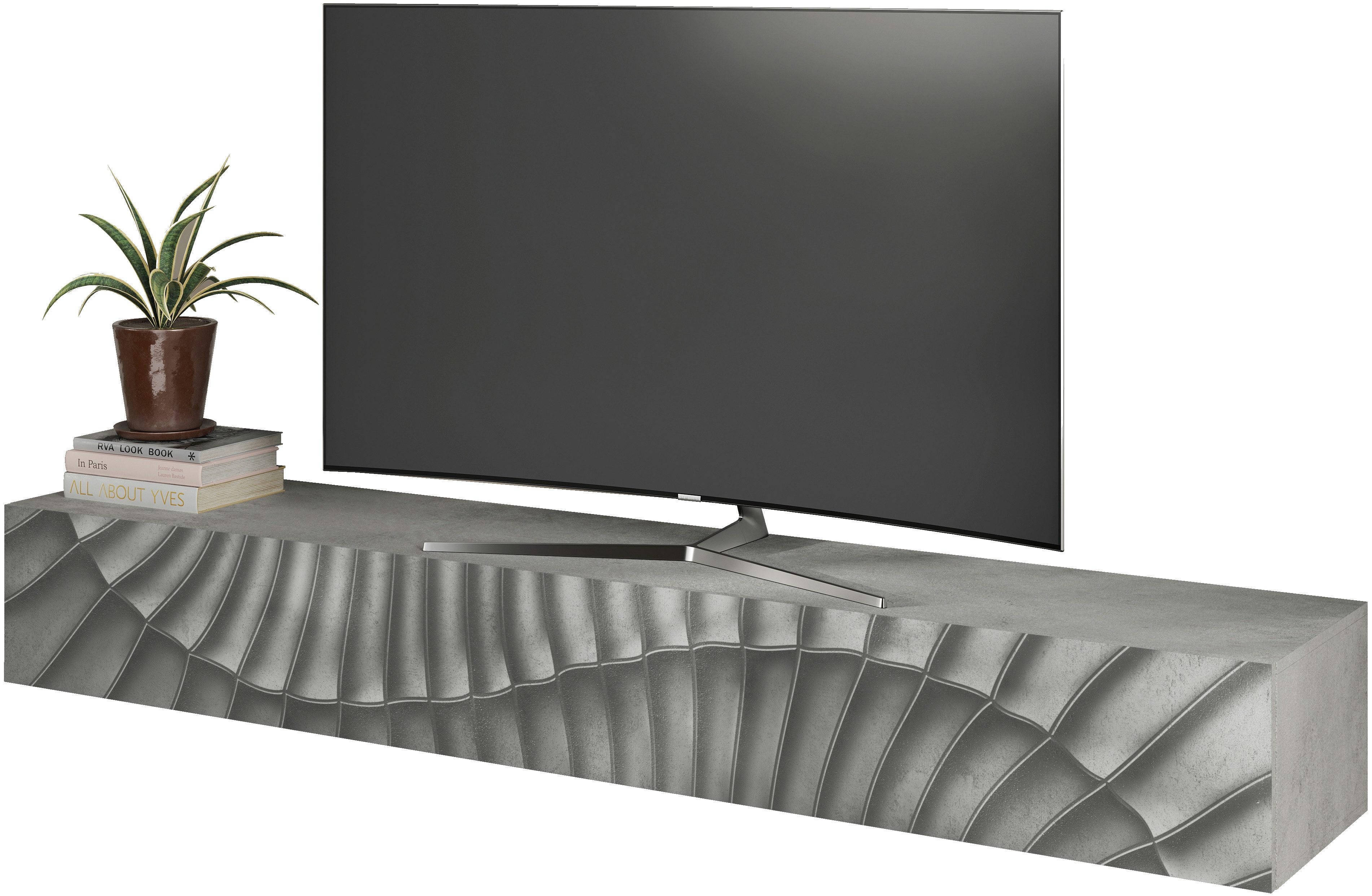 INOSIGN TV-Board Snake, Schwebe-Lowboard, TV-Schrank, Media-Board, günstig online kaufen