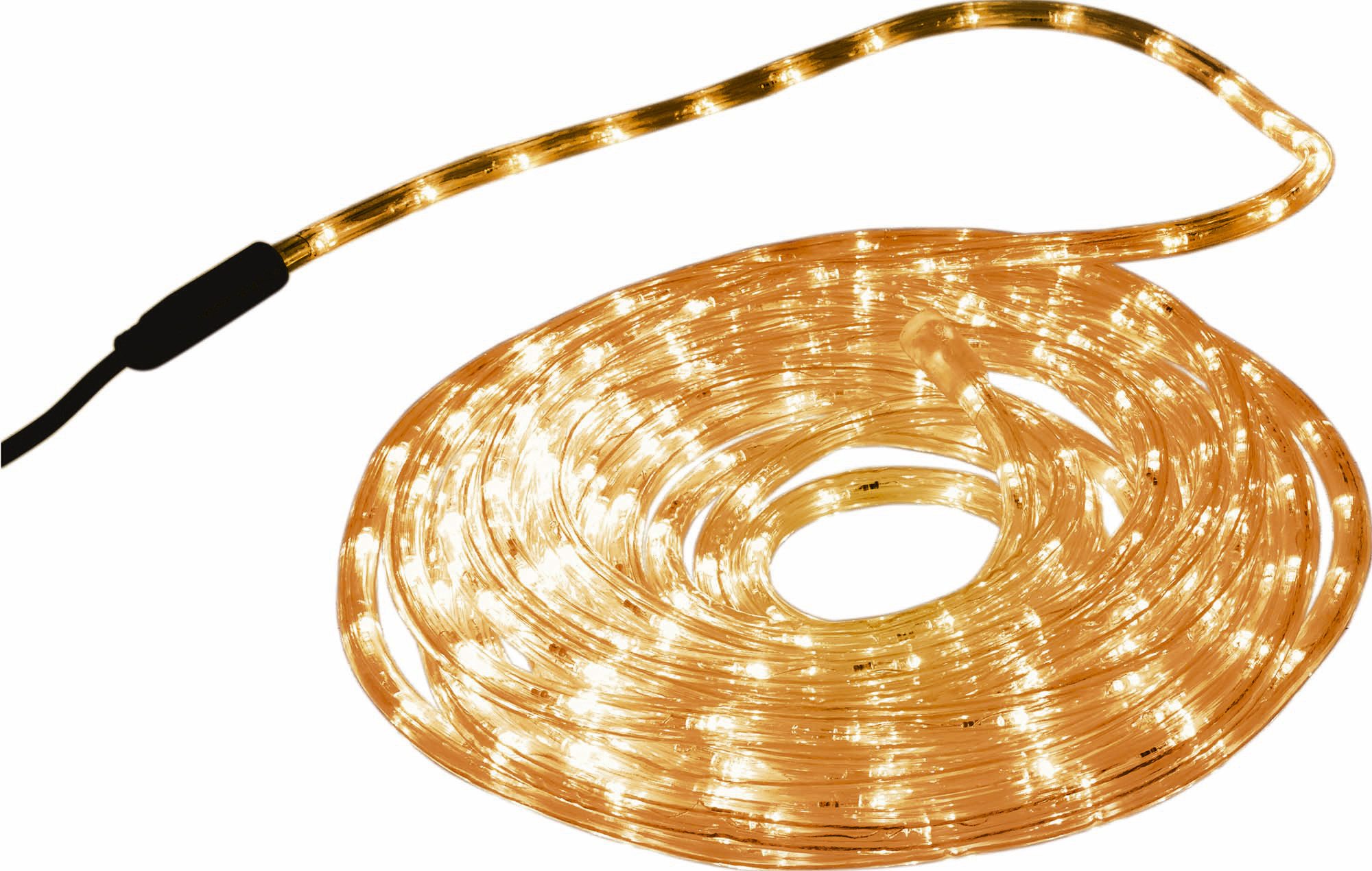Northpoint Lichterschlauch Lichterkette 10 Meter mit Timer max. 2,7W 200 LEDs Außenbereich