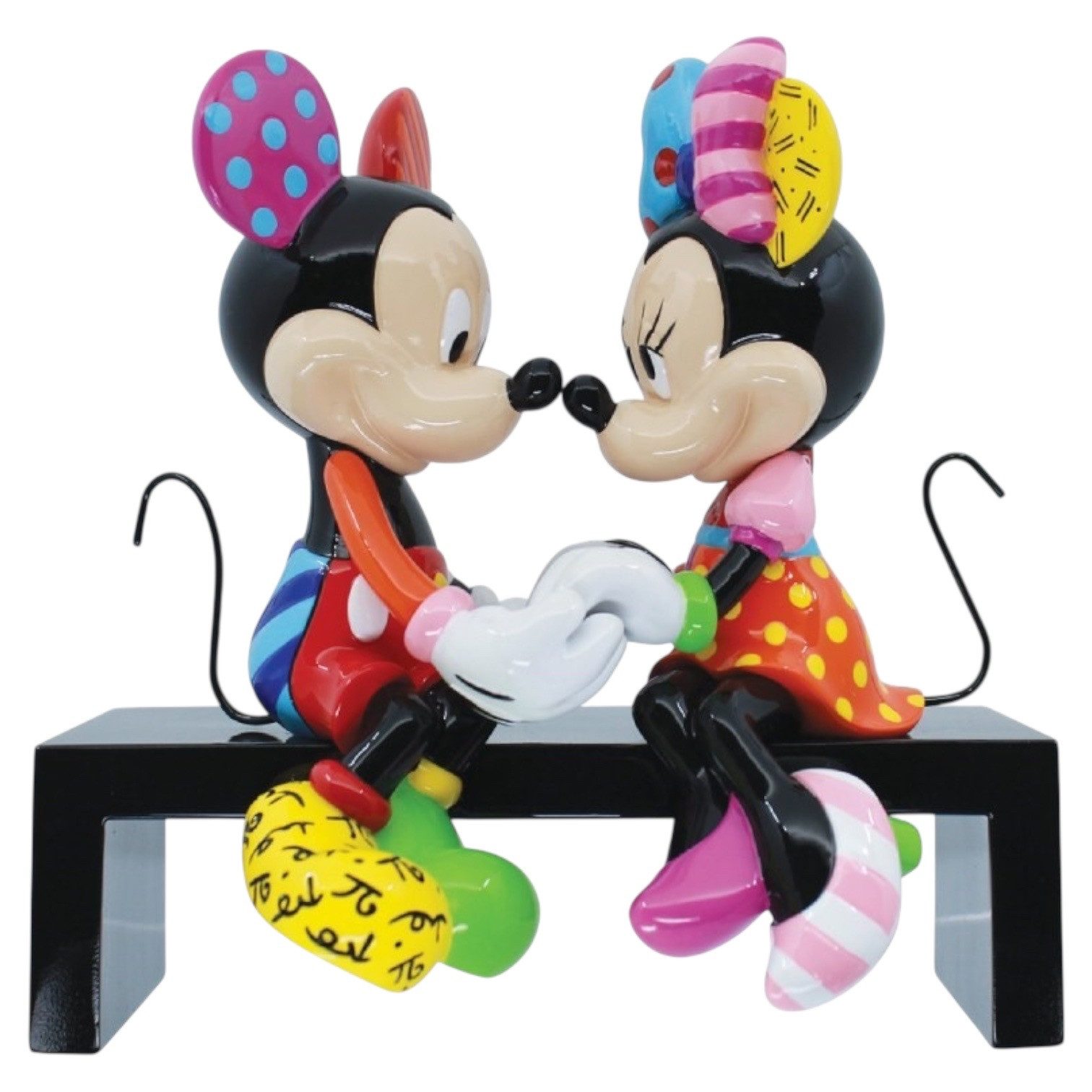 enesco Dekofigur Mickey & Minnie Mouse Love Figurine, Perfekt zu jedem Anlass als Geschenk