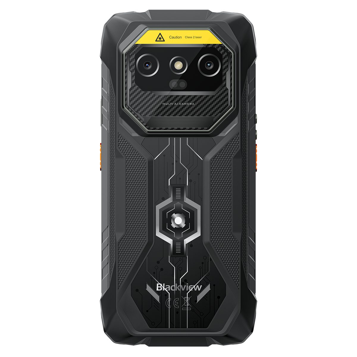 blackview ROCK 1 Pro 2D-Scan, Android 16, 15000mAh incl. 45W Ladegerät Outdoor Smartphone (16,66 cm, 16 MP+20 MP Kamera, Android 16, 6,56"+2.01", 256GB, 16MP+20MP Nachtsicht, 33W)