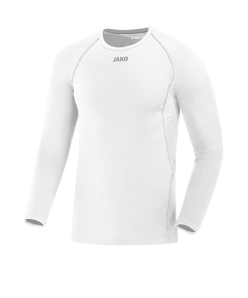 Jako Funktionsshirt Compression 2.0 Longsleeve default weiss